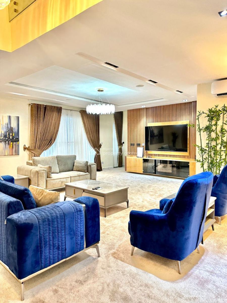 Tastefully Furnished and Serviced 4 Bedroom En-suite Maisonette with 1, Lekki Phase 1, Lekki, Lagos, House for Rent