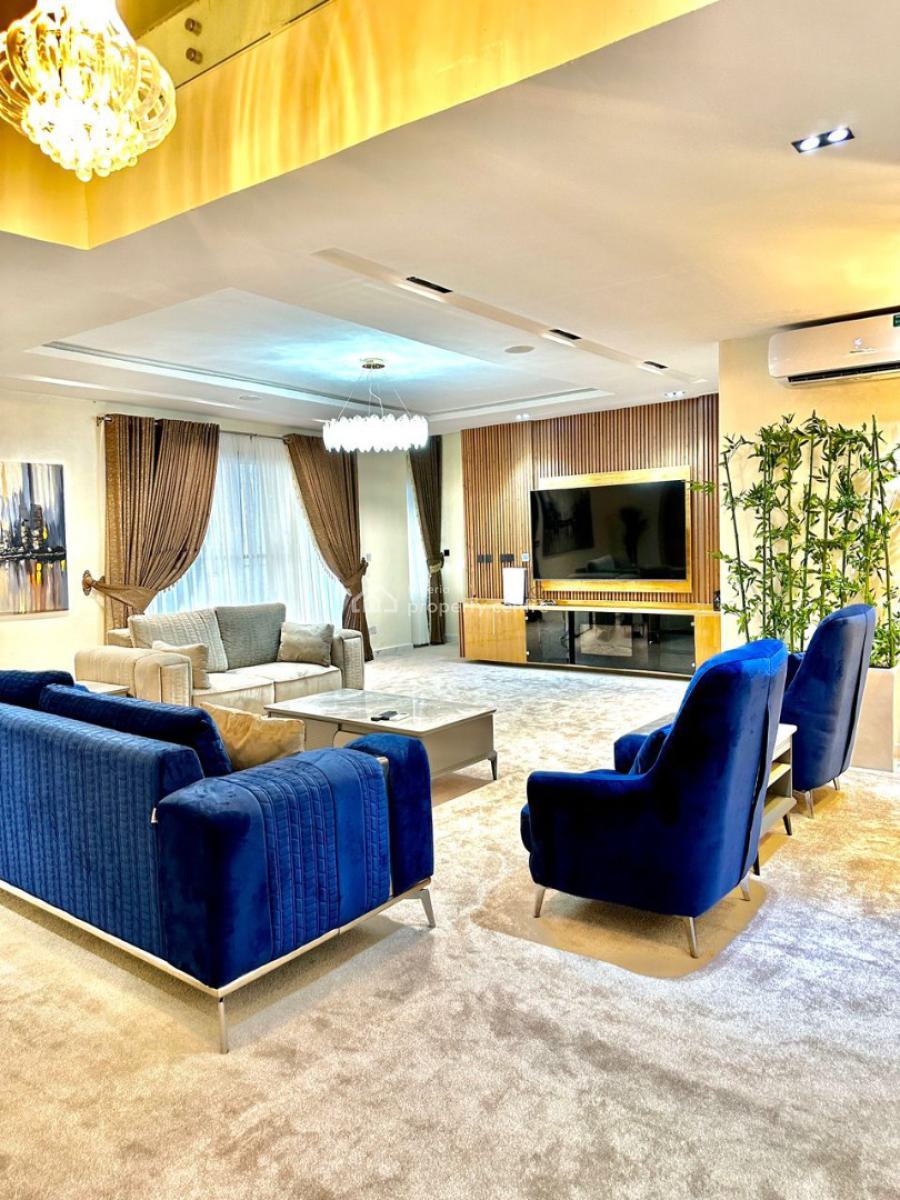 Tastefully Furnished and Serviced 4 Bedroom En-suite Maisonette with 1, Lekki Phase 1, Lekki, Lagos, House for Rent