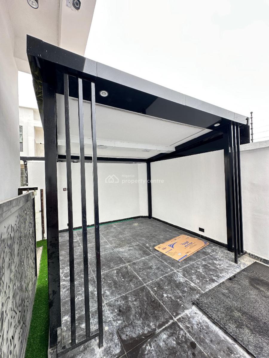 Smart 5 Bedroom Detached Duplex with Bq, Cinema, Gym, Study Room, Swimming Pool, Rooftop Terrace and 5 Kva Inverter with Solar ,chevron, Lekki, Lagos, Detached Duplex for Sale