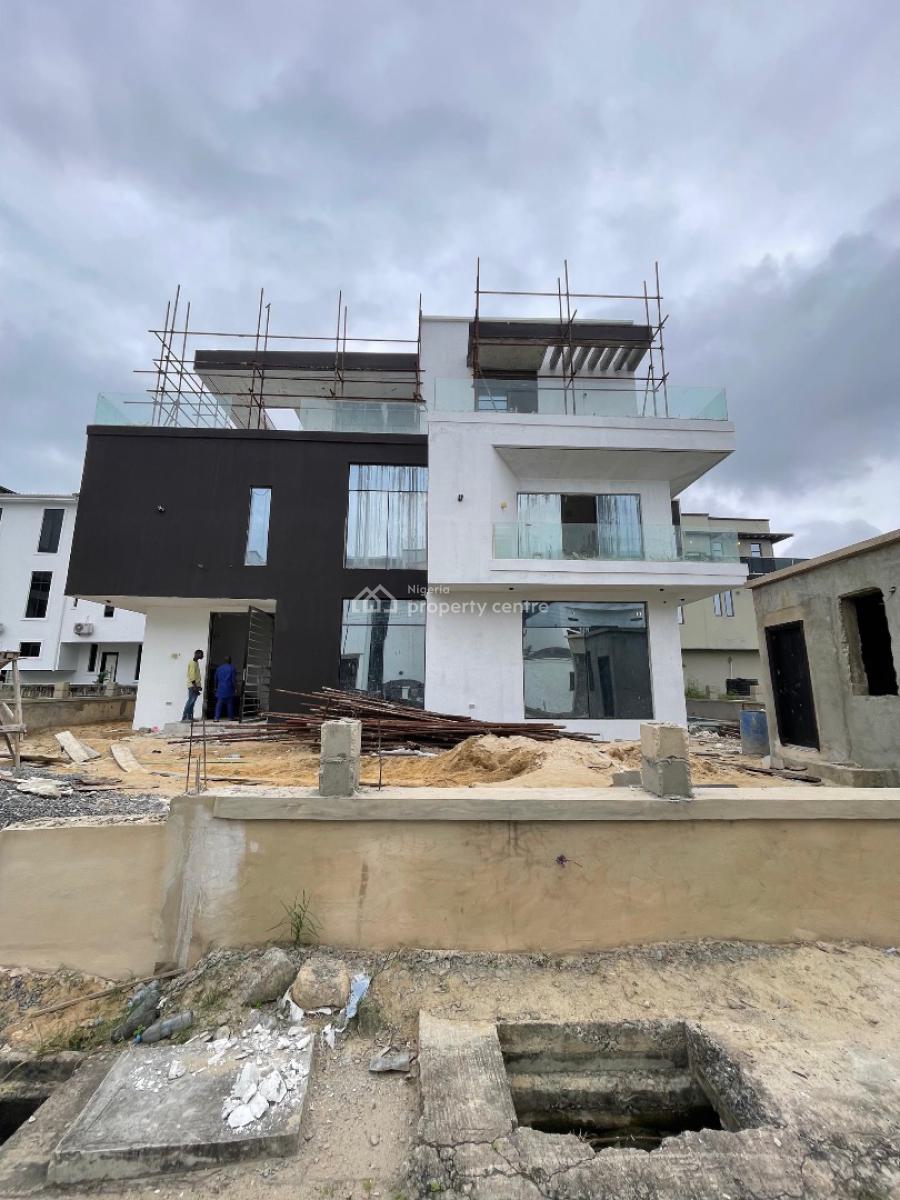 5 Bedroom Fully Detached Duplex with a Room Bq, Cinema, Pool,penthouse, Victory Park Estate, Osapa, Lekki, Lagos, Detached Duplex for Rent