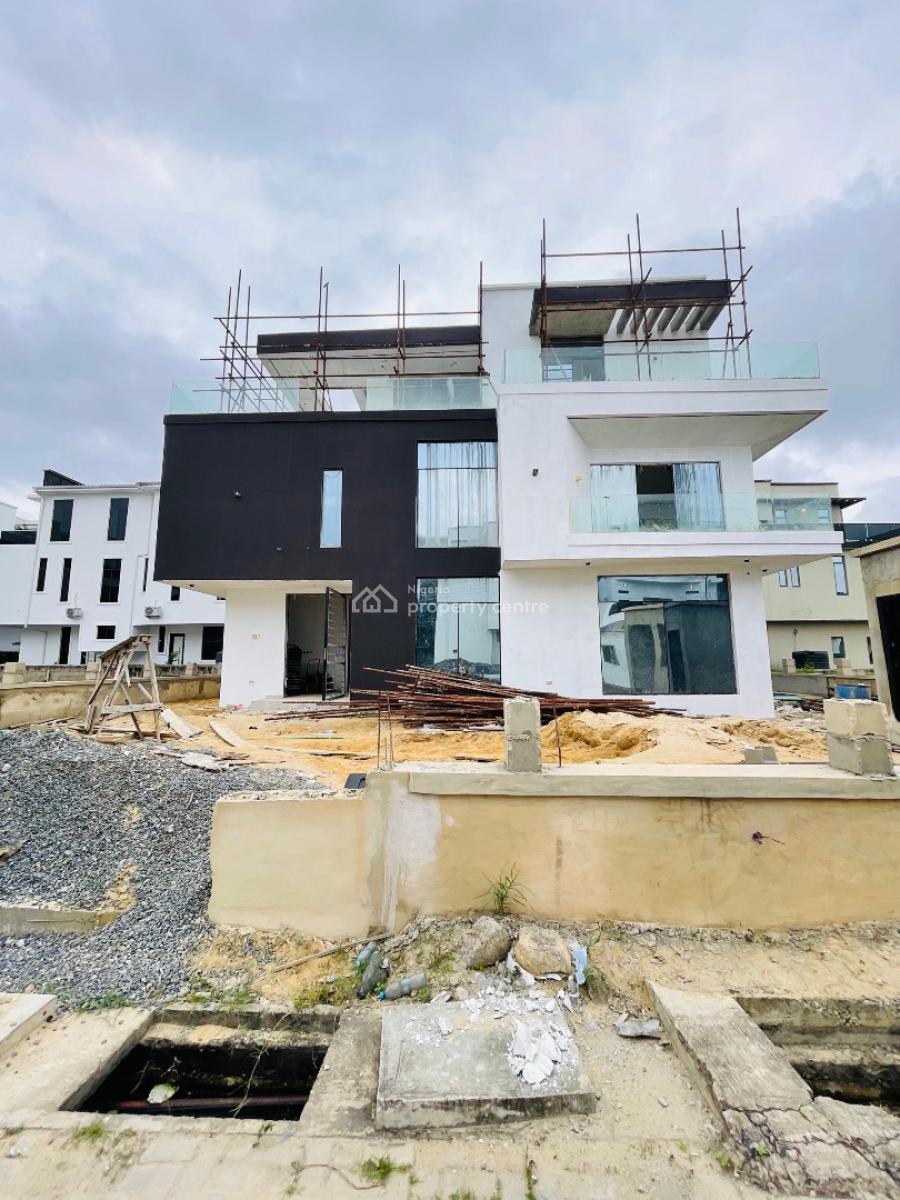 5 Bedroom Fully Detached Duplex with a Room Bq, Cinema, Pool,penthouse, Victory Park Estate, Osapa, Lekki, Lagos, Detached Duplex for Rent