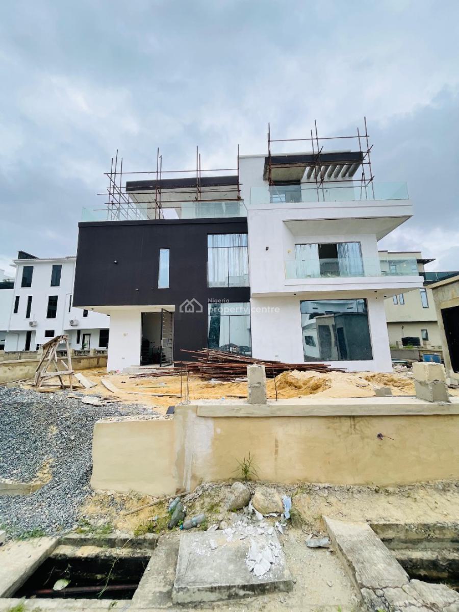 5 Bedroom Fully Detached Duplex with a Room Bq, Cinema, Pool,penthouse, Victory Park Estate, Osapa, Lekki, Lagos, Detached Duplex for Rent