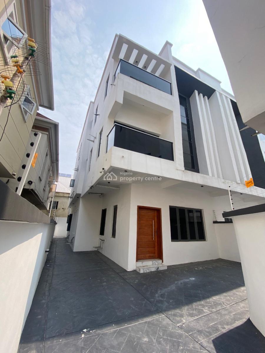 4 Bedroom Semi Detached Duplex with a Room Bq, Ologolo, Lekki, Lagos, Semi-detached Duplex for Sale