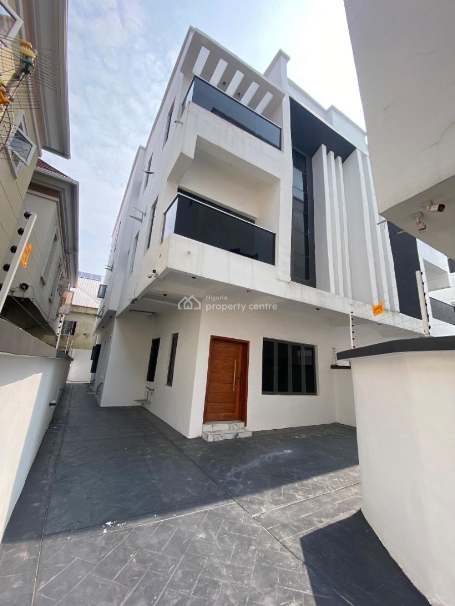 4 Bedroom Semi Detached Duplex with a Room Bq, Ologolo, Lekki, Lagos, Semi-detached Duplex for Sale