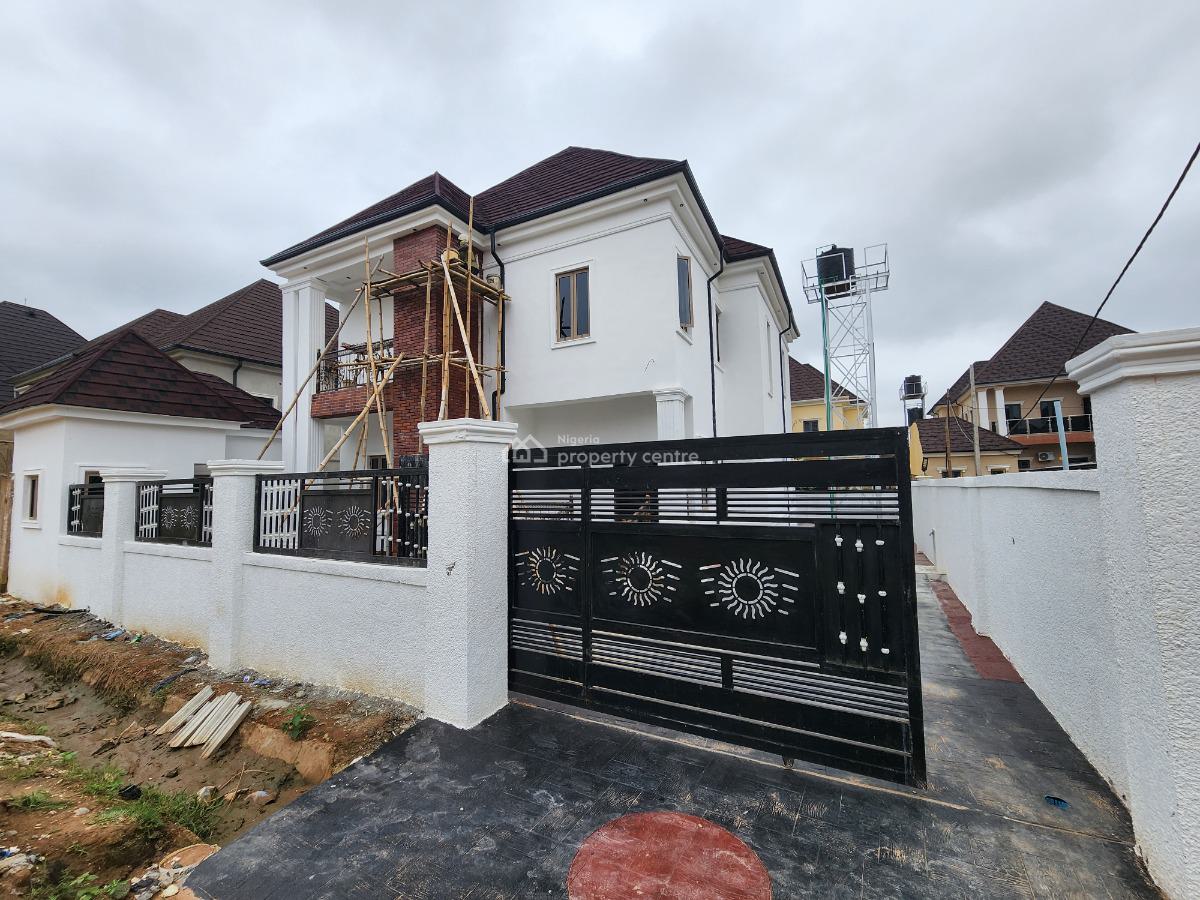 Brand New 4-bedroom Detached Duplex with Gatehouse at Lugbe, Abuja, Summit Estate, Lugbe District, Abuja, Detached Duplex for Sale