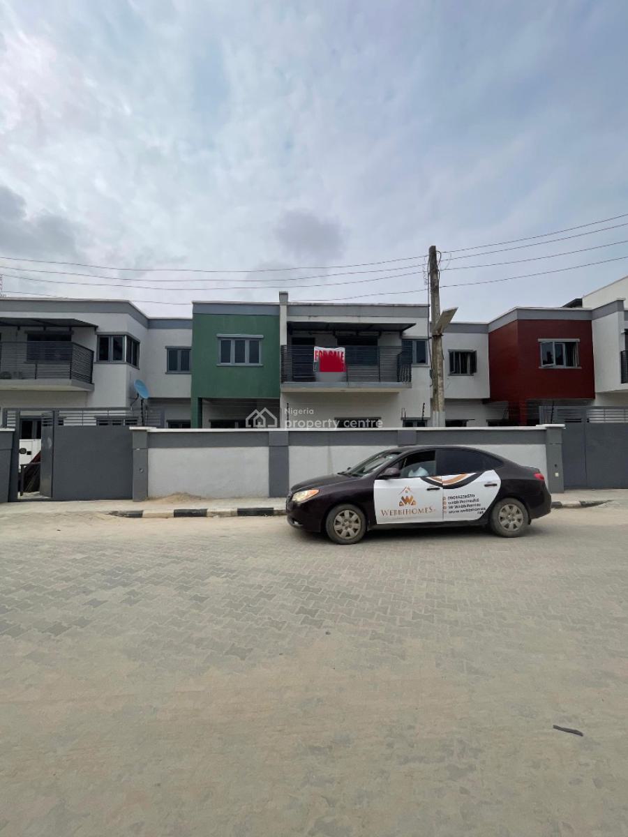 Spacious 4 Bedroom Semi Detached Duplex with Bq, Ologolo, Lekki, Lagos, Semi-detached Duplex for Sale