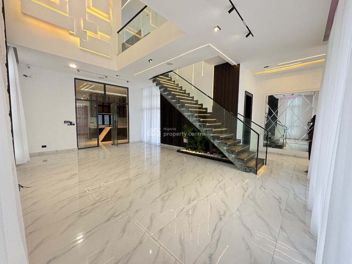 5bedroom Detached Duplex with a Bq, Chevron, Lekki, Lagos, Detached Duplex for Sale