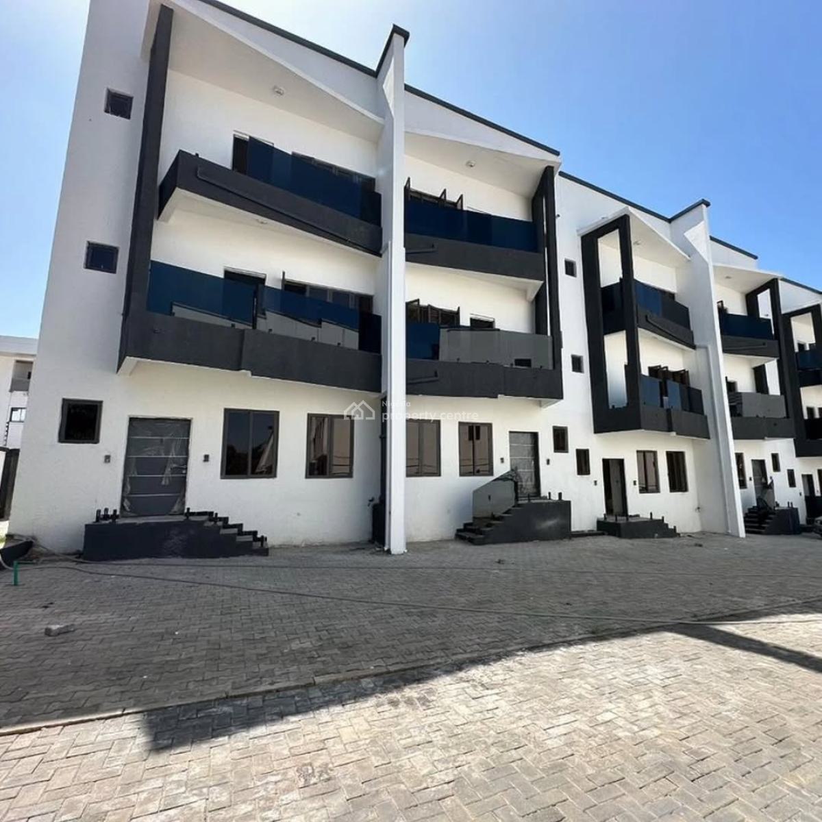 4 Bedroom Terrace Duplex with Bq (1 Unit Left), Zone 4, Wuse, Abuja, Terraced Duplex for Sale