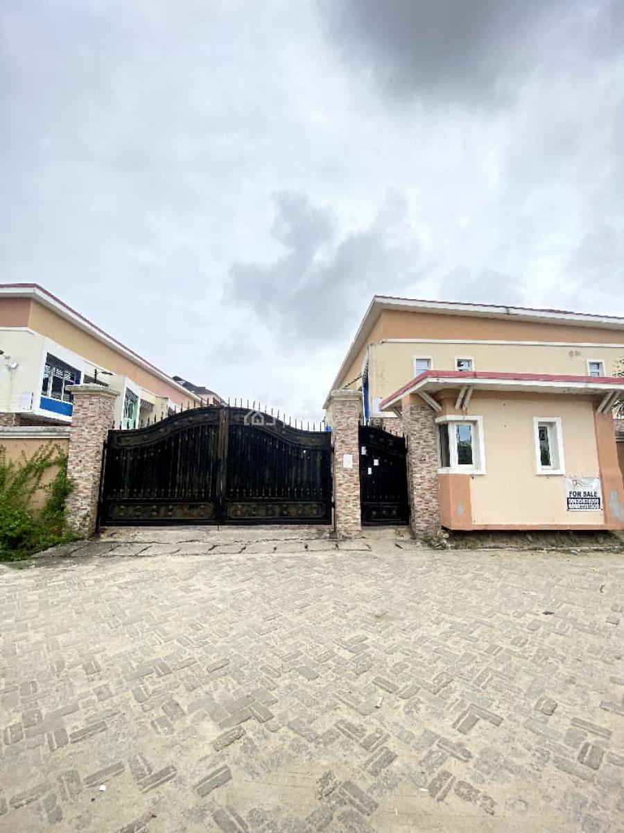 4  Bedroom Terrace Duplex in a Secured Estate, Sangotedo, Ipaja, Lagos, Terraced Duplex for Sale
