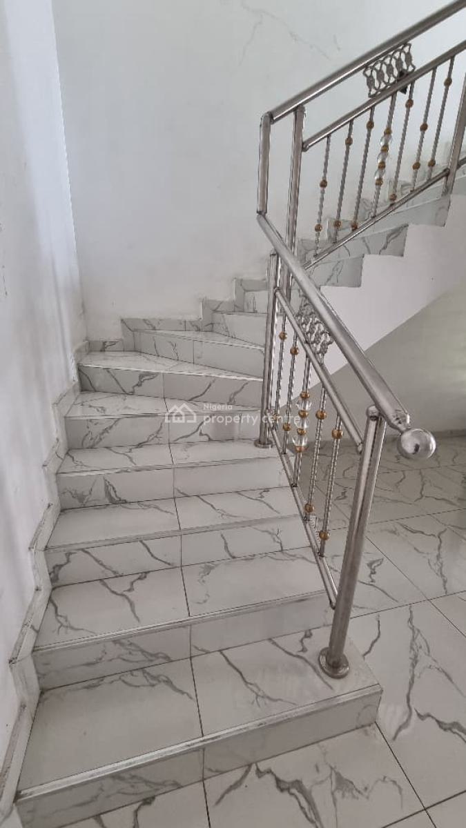 4 Bedroom Terrace Duplex in a Secured Estate, Sangotedo, Ajah, Lagos, Terraced Duplex for Rent