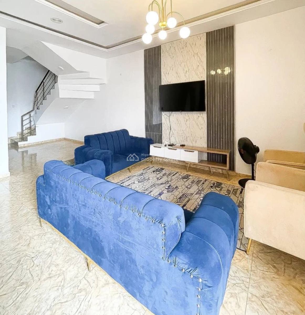 Spacious 4 Bedroom Semi Detached Duplex, Orchid, Lekki, Lagos, Semi-detached Duplex for Rent