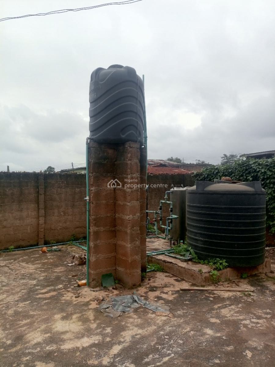 Functioning Pure Water Factory on Almost a Plot of Land, Opposite Lagelu Grammar School, Agugu, Lagelu, Oyo, Factory for Sale