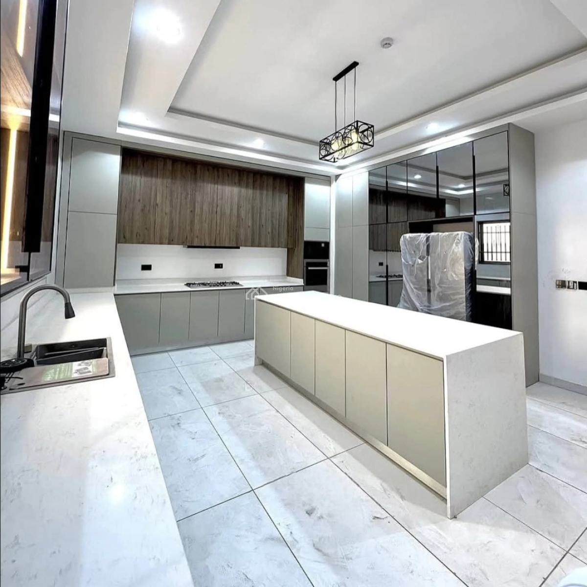 Brand New 6 Bedroom Detached Duplex and a Room Bq, Guzape District, Abuja, House for Sale