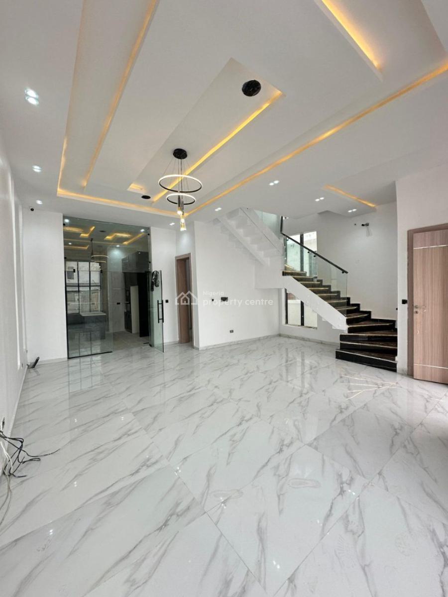 Luxury 4 Bedroom Fully Detached Duplex with Bq, Chevron, Lekki, Lagos, Detached Duplex for Sale
