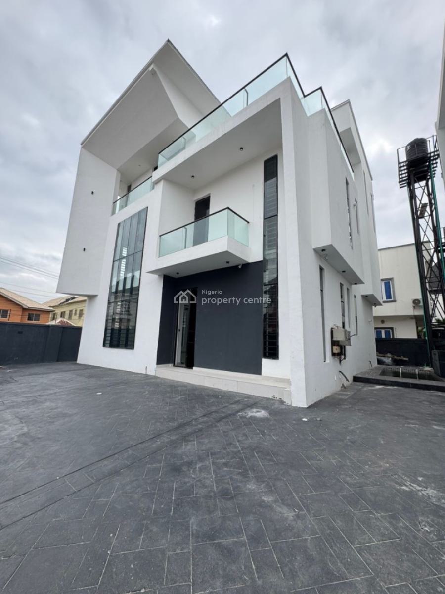 Newly and Massively Built 5 Bedroom Detached Duplex with a Room Bq, Osapa, Lekki, Lagos, Detached Duplex for Sale