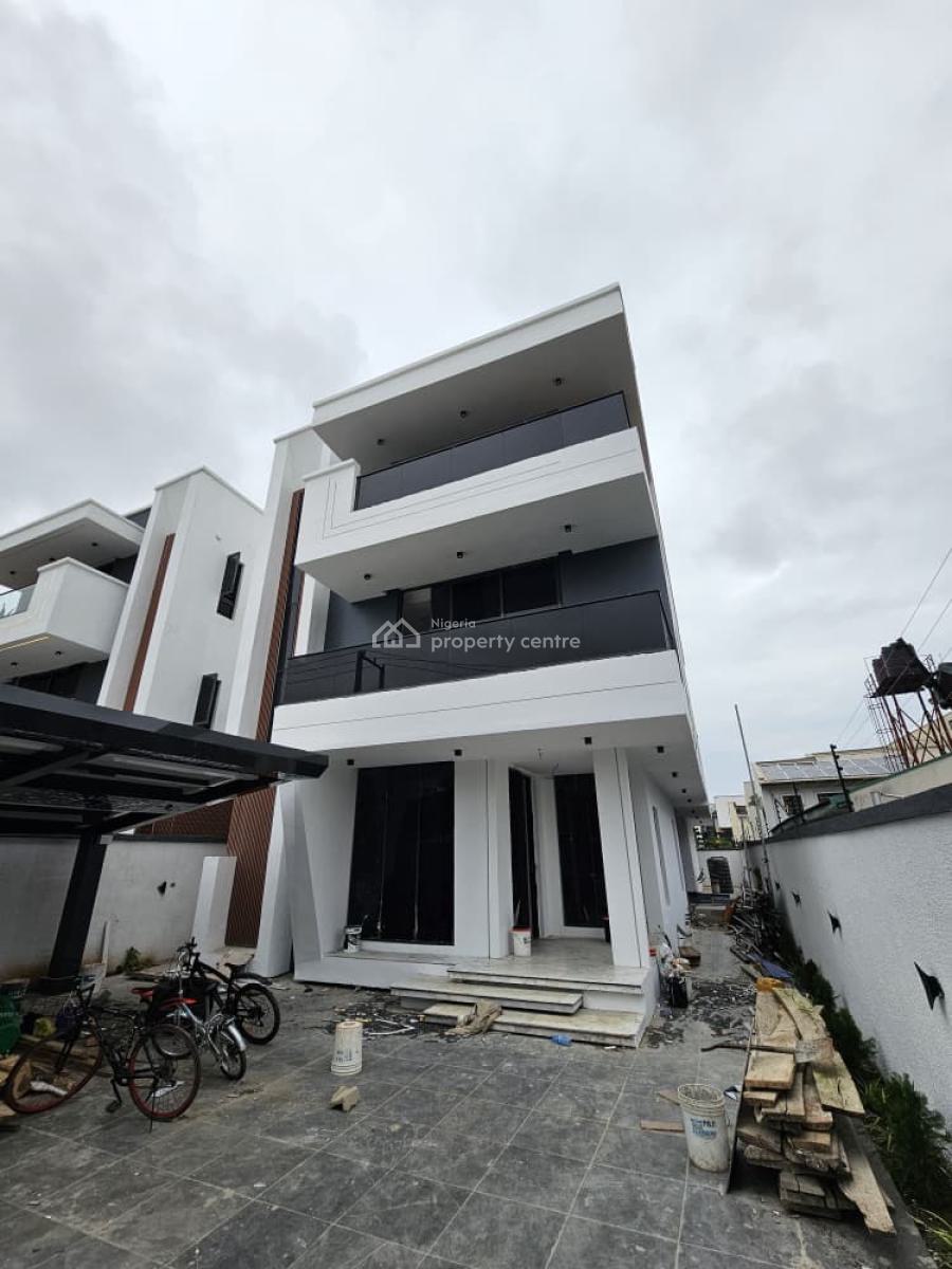 Spacious 5 Bedroom Detached with Bq, Gym, Pool and Cinema, Lekki Phase 1, Lekki, Lagos, Detached Duplex for Sale