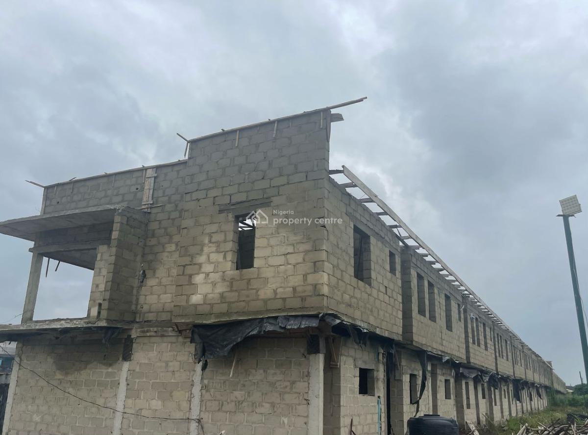 Newly Built 3 Bedroom Apartment with a Bq in a Secure Estate, Abraham Adesanya, Ajah, Lagos, Flat / Apartment for Sale