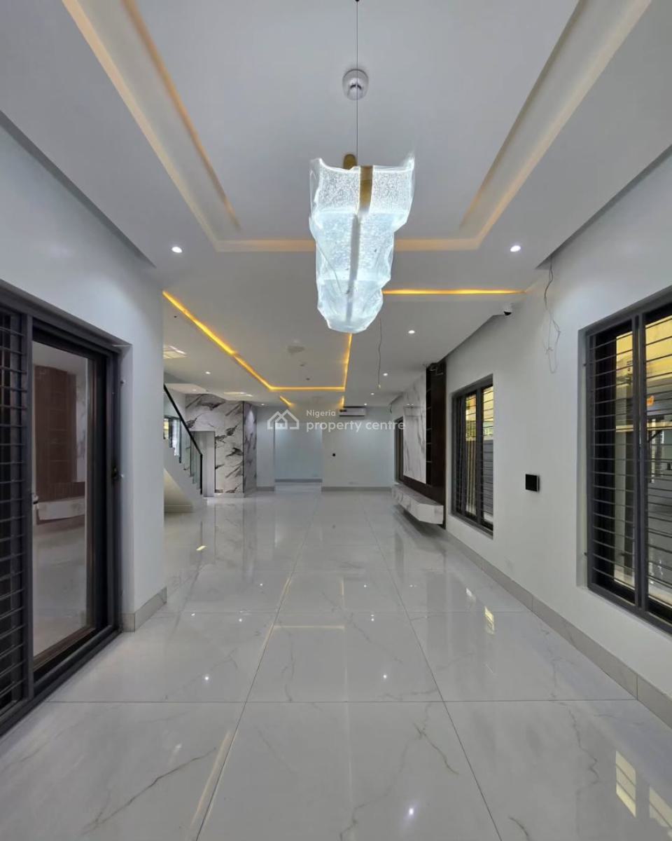 Exquisite 5 Bedroom Duplex with a Bq, Pool, Cinema, Elevator, Lekki Phase 1, Lekki, Lagos, House for Sale
