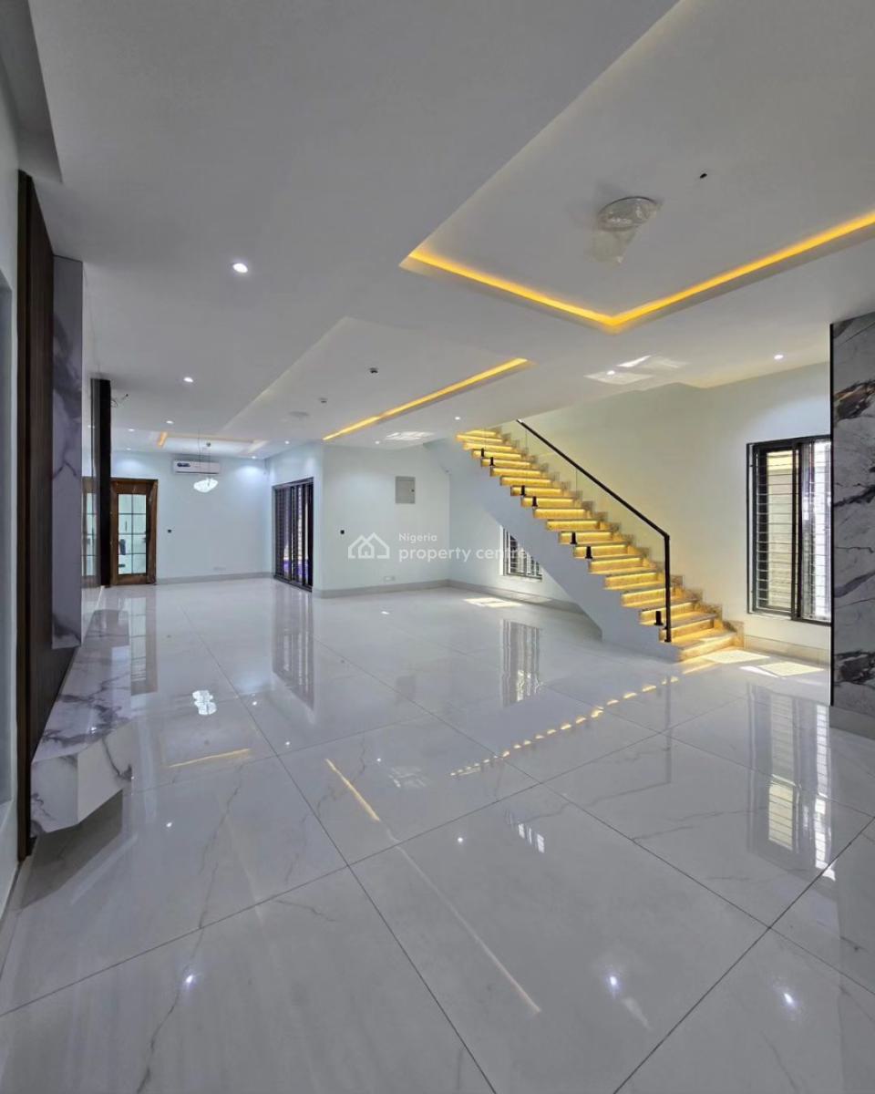 Exquisite 5 Bedroom Duplex with a Bq, Pool, Cinema, Elevator, Lekki Phase 1, Lekki, Lagos, House for Sale
