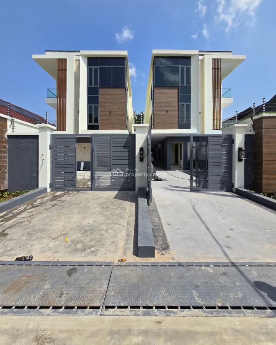 Exquisite 5 Bedroom Duplex with a Bq, Pool, Cinema, Elevator, Lekki Phase 1, Lekki, Lagos, House for Sale