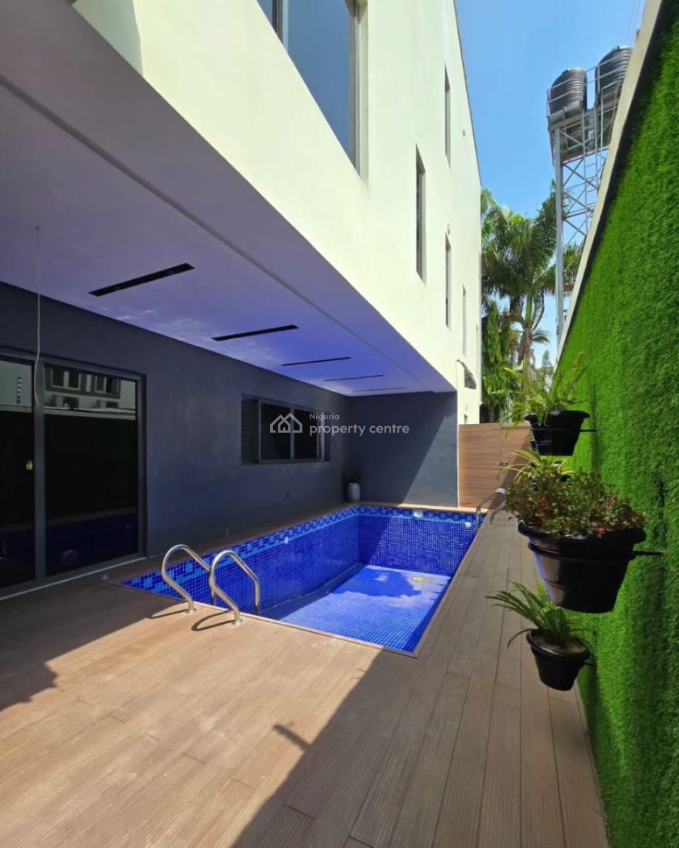 Exquisite 5 Bedroom Duplex with a Bq, Pool, Cinema, Elevator, Lekki Phase 1, Lekki, Lagos, House for Sale