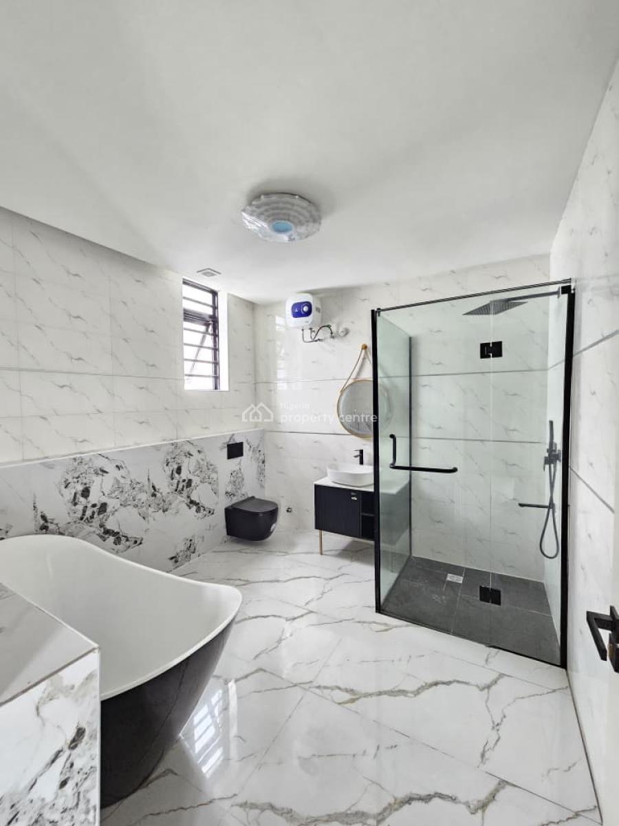 Contemporary 5 Bedroom Detached with Bq, Rooftop Terrace and Pool, Lekki Phase 1, Lekki, Lagos, House for Sale