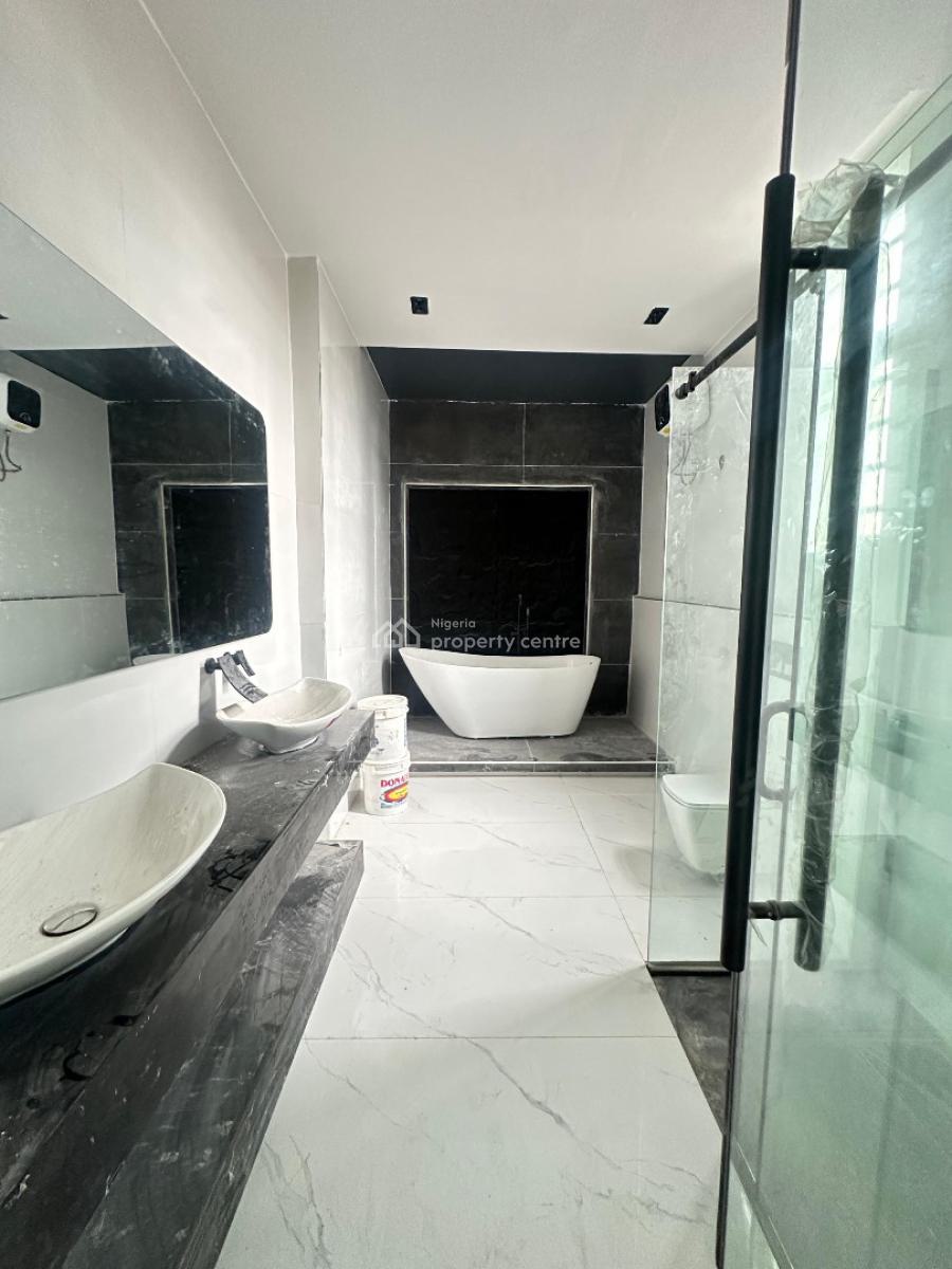 Contemporary Spacious 5 Bedroom with Bq, Rooftop Terrace, Pool and Cin, Lekki Phase 2, Lekki, Lagos, Semi-detached Duplex for Sale