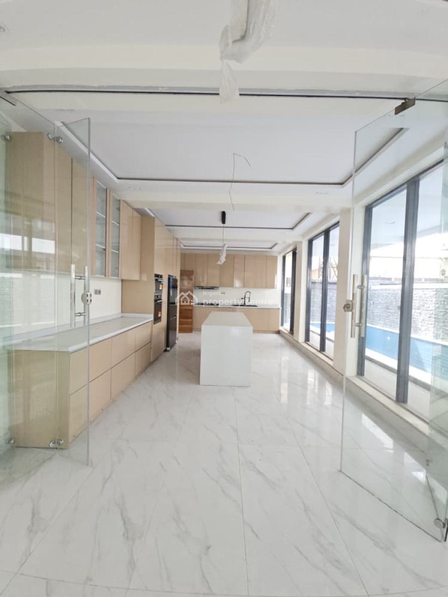 Contemporary Spacious 6 Bedroom with Bq, Cinema and Swimming Pool, Lekki Phase 1, Lekki, Lagos, Detached Duplex for Sale