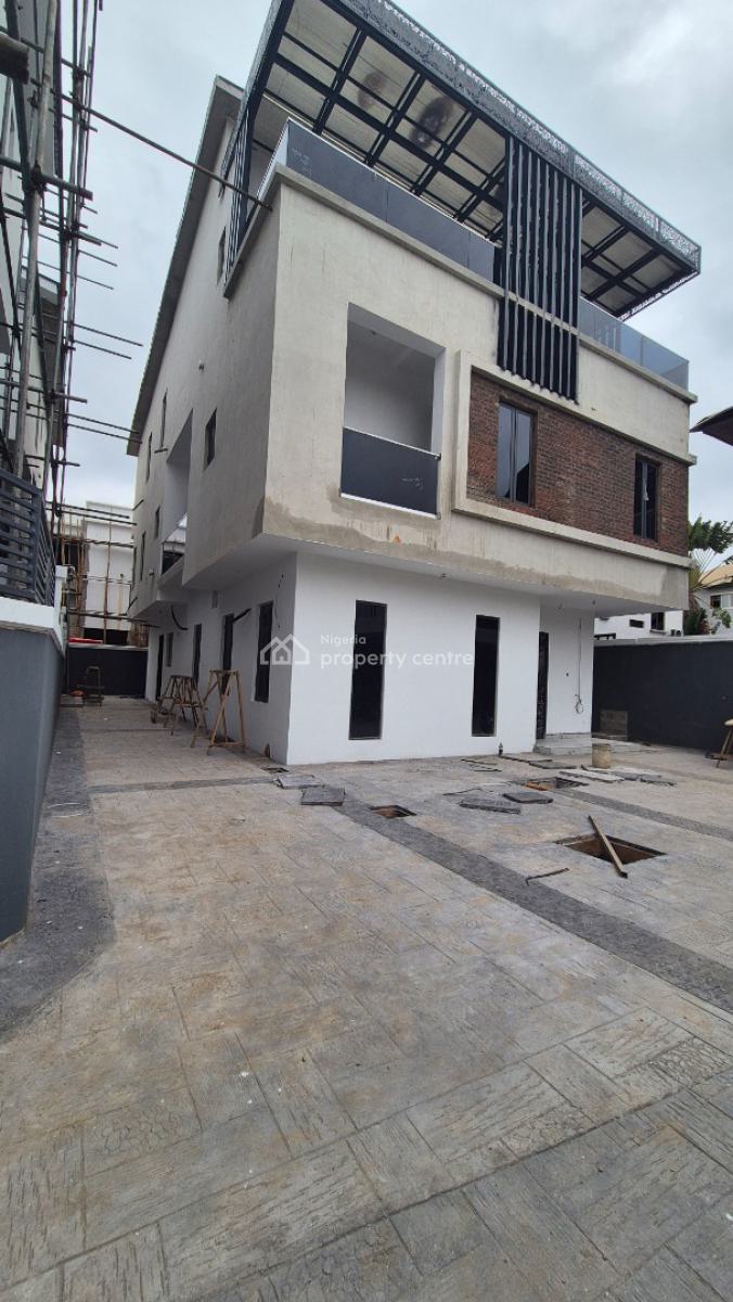 Luxurious 6 Bedroom Fully Detached Duplex with Rooftop Seat Out Lounge, Off Sobo Arobiodun Street Gra Ikeja, Ikeja Gra, Ikeja, Lagos, Detached Duplex for Sale