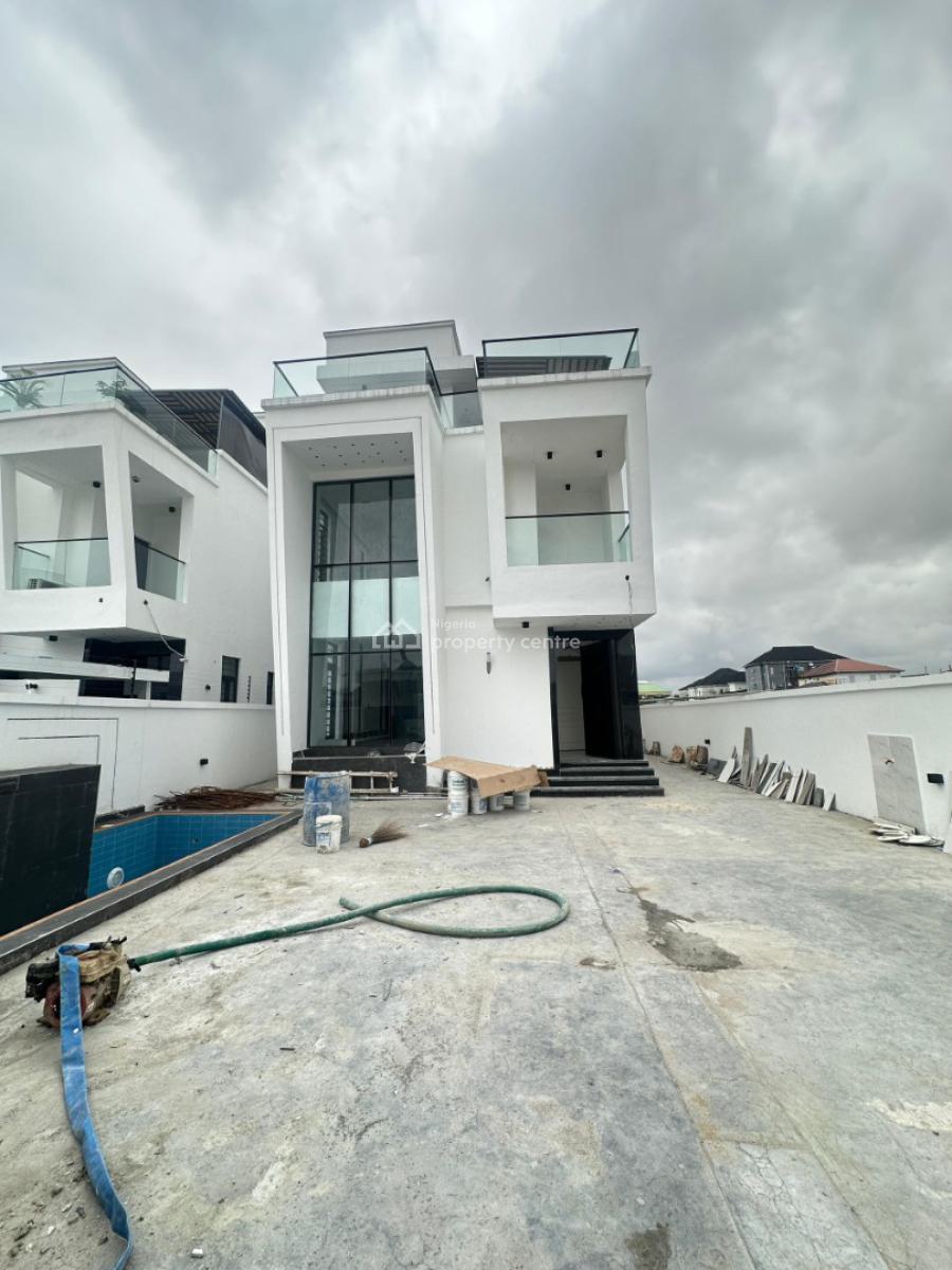 Spacious 5 Bedroom Fully Detached Duplex with Bq, Rooftop & Pool, Lekki Phase 1, Lekki, Lagos, Detached Duplex for Sale
