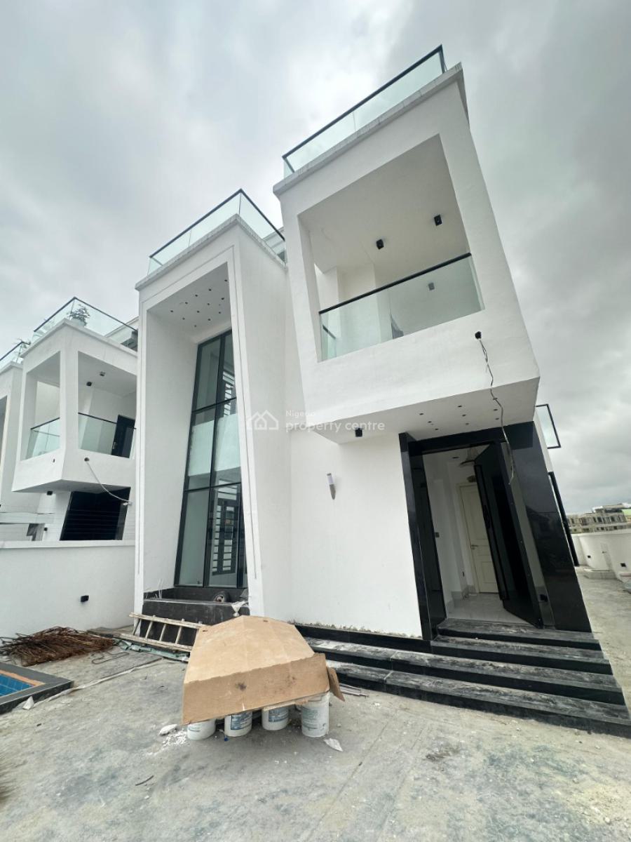 Spacious 5 Bedroom Fully Detached Duplex with Bq, Rooftop & Pool, Lekki Phase 1, Lekki, Lagos, Detached Duplex for Sale