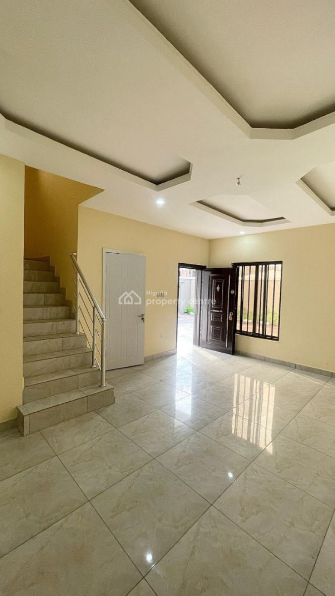 Most Affordable 4 Bedroom Fully Detached Duplex with Bq, Office Space, Chevron / Agungi Vicinity, Lekki, Lagos, Detached Duplex for Sale