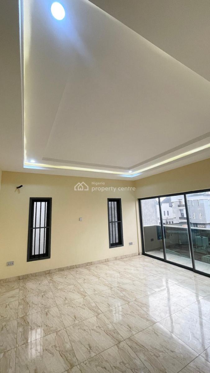 Most Affordable 4 Bedroom Fully Detached Duplex with Bq, Office Space, Chevron / Agungi Vicinity, Lekki, Lagos, Detached Duplex for Sale