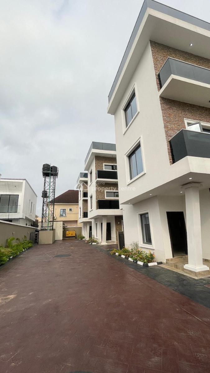 Most Affordable 4 Bedroom Fully Detached Duplex with Bq, Office Space, Chevron / Agungi Vicinity, Lekki, Lagos, Detached Duplex for Sale