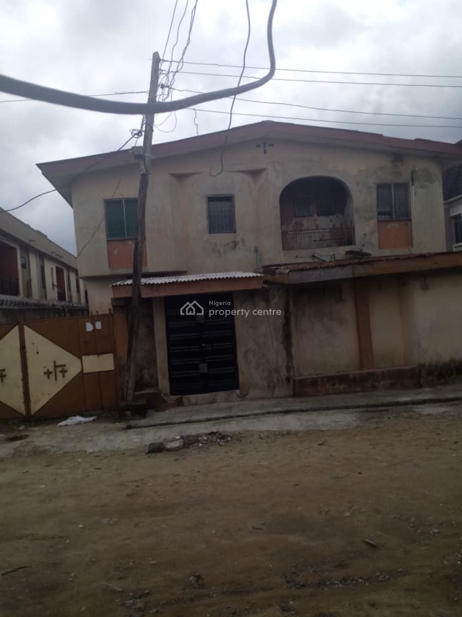 Solid 6 Units of 3 Bedroom Apartment with a Shop, Off Aiyelegun Road, Bucknor, Isolo, Lagos, Block of Flats for Sale