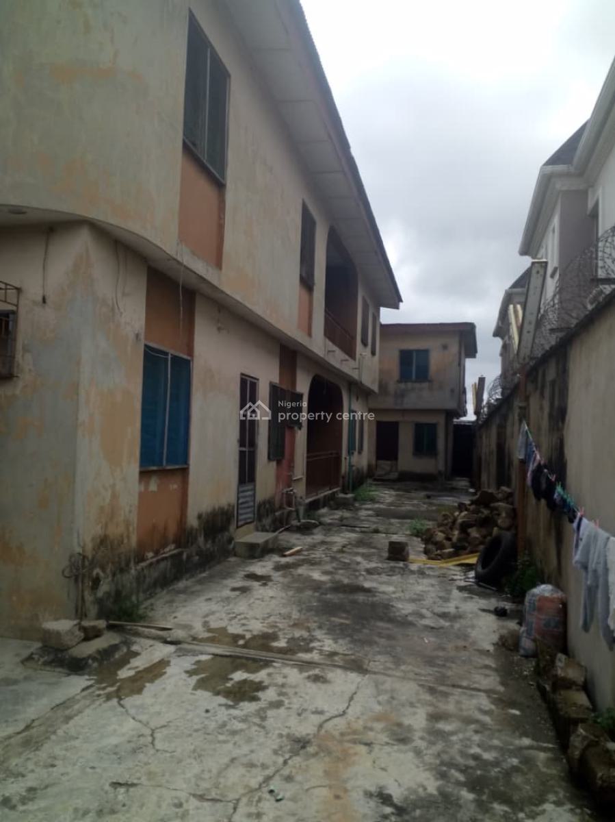Solid 6 Units of 3 Bedroom Apartment with a Shop, Off Aiyelegun Road, Bucknor, Isolo, Lagos, Block of Flats for Sale