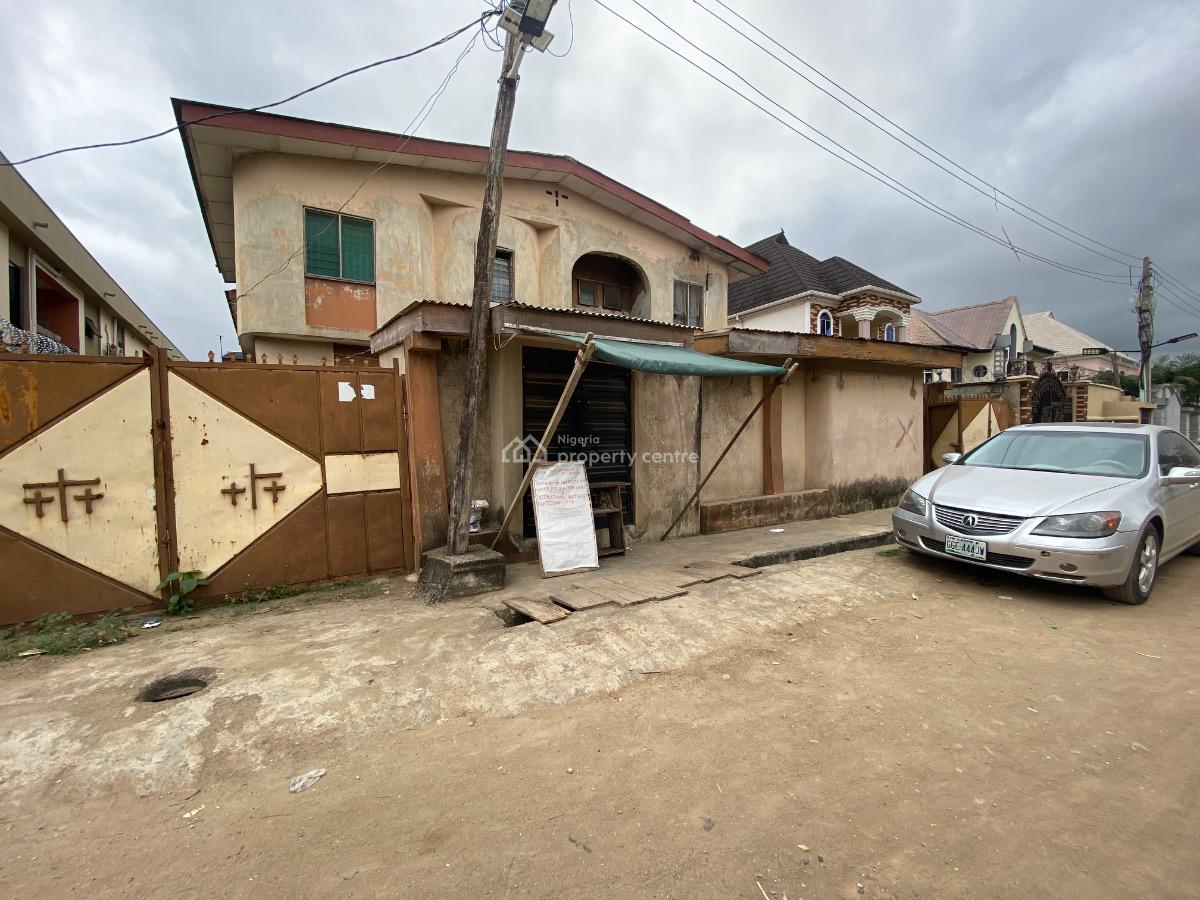 Vacant Solid 6 Units of 3 Bedroom Apartment with a Shop, Off Aiyelegun Road, Bucknor, Isolo, Lagos, Block of Flats for Sale