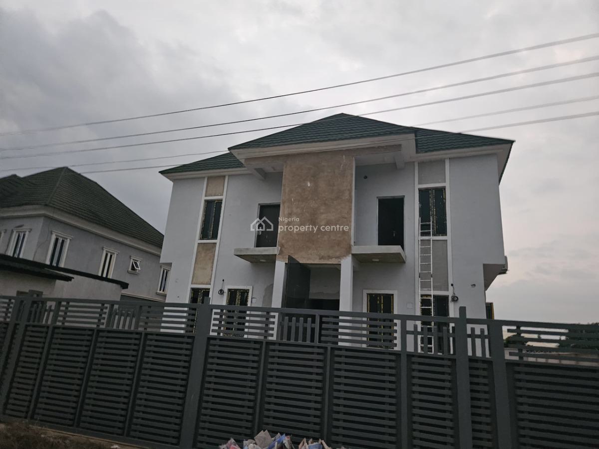 Brandnew 4 Bedroom Duplex with B/q, By Emerald Flower City Estate, Lokogoma District, Abuja, Semi-detached Duplex for Rent