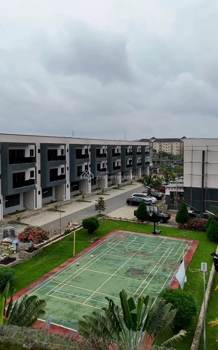 Luxury 4 Bedroom Terrace Duplex with Bq, Jahi, Abuja, Terraced Duplex for Sale