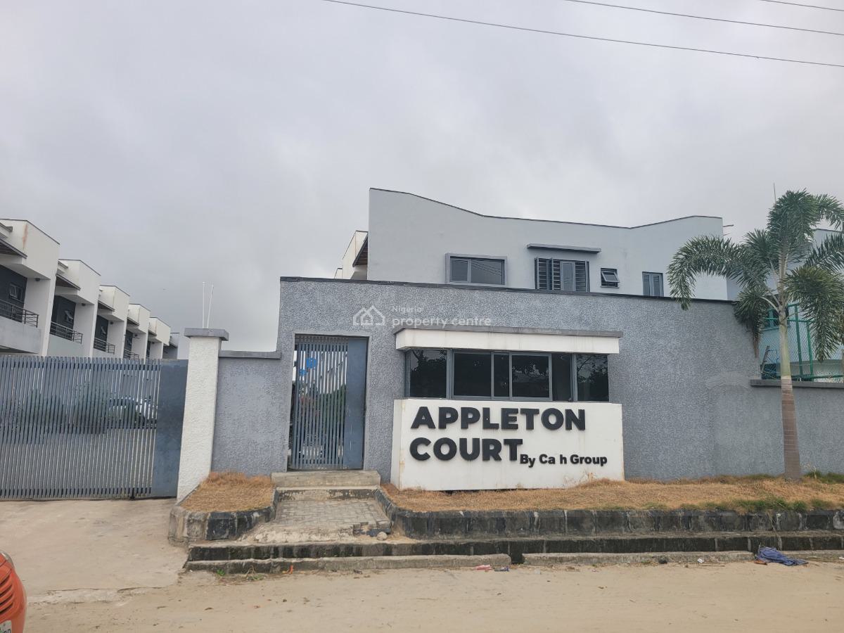 Luxury 3-bedroom Terrace House, Appleton Court, Ajiwe, Abraham Adesanya, Ajah, Lagos, Terraced Duplex for Sale