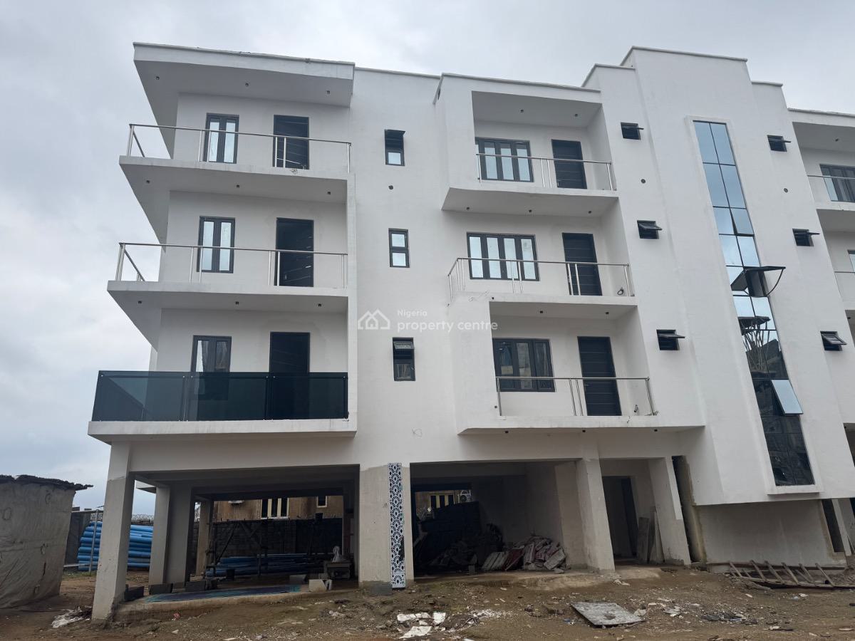 a Well Built 3 Bedroom Apartment with Bq, Elevator Available, Wuye Abuja, Wuye, Abuja, Flat / Apartment for Sale