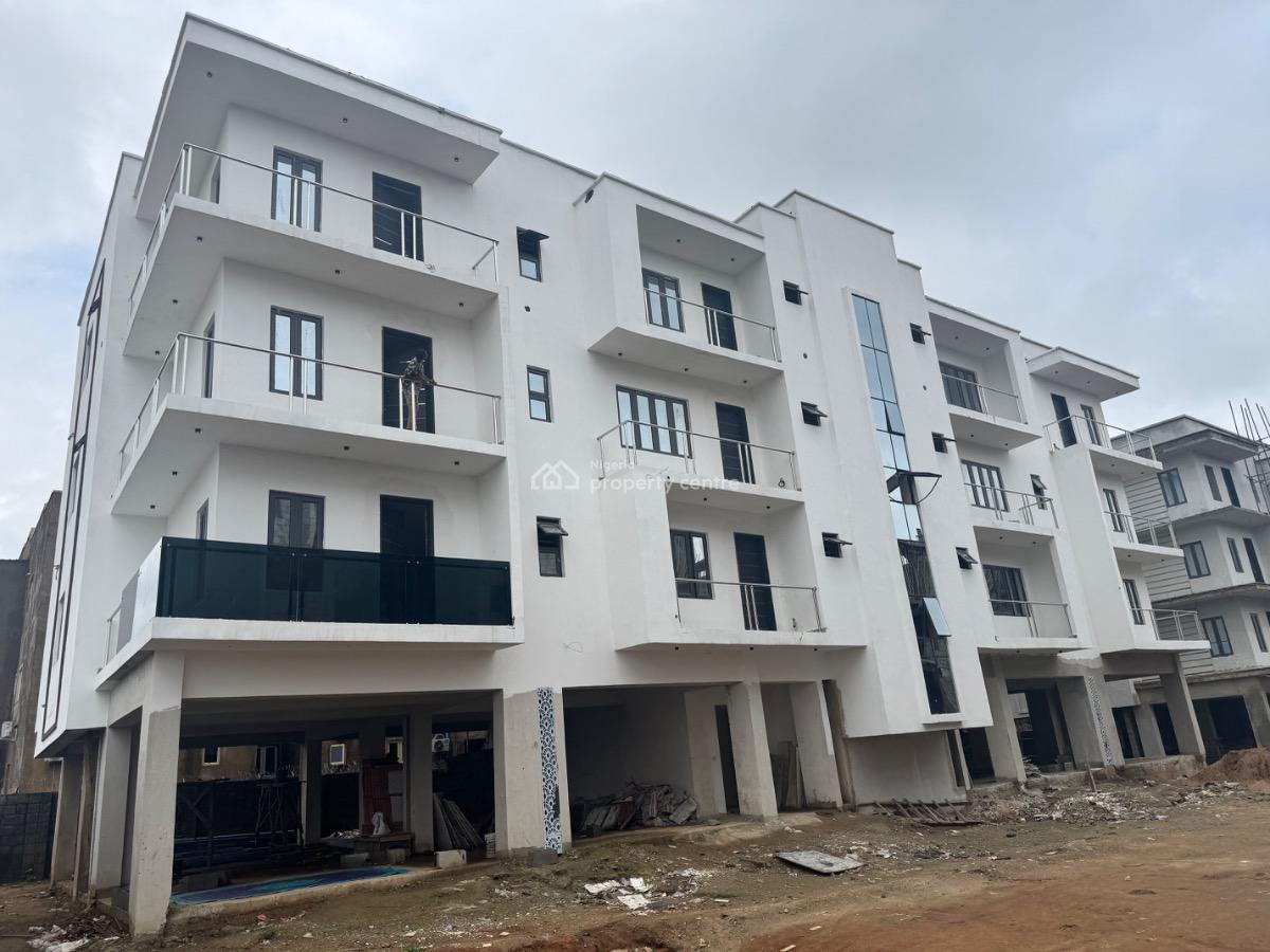 a Well Built 3 Bedroom Apartment with Bq, Elevator Available, Wuye Abuja, Wuye, Abuja, Flat / Apartment for Sale