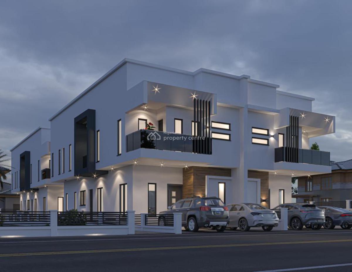 Offplan Project 4 Bedroom Semi Detached Duplex, Abraham Adesanya, Ajah, Lagos, Semi-detached Duplex for Sale