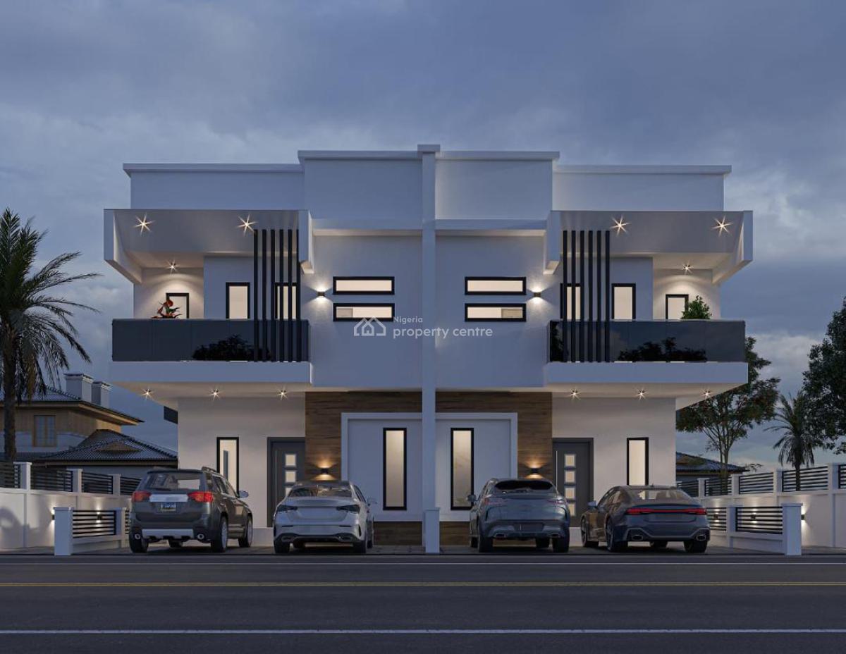 Offplan Project 4 Bedroom Semi Detached Duplex, Abraham Adesanya, Ajah, Lagos, Semi-detached Duplex for Sale