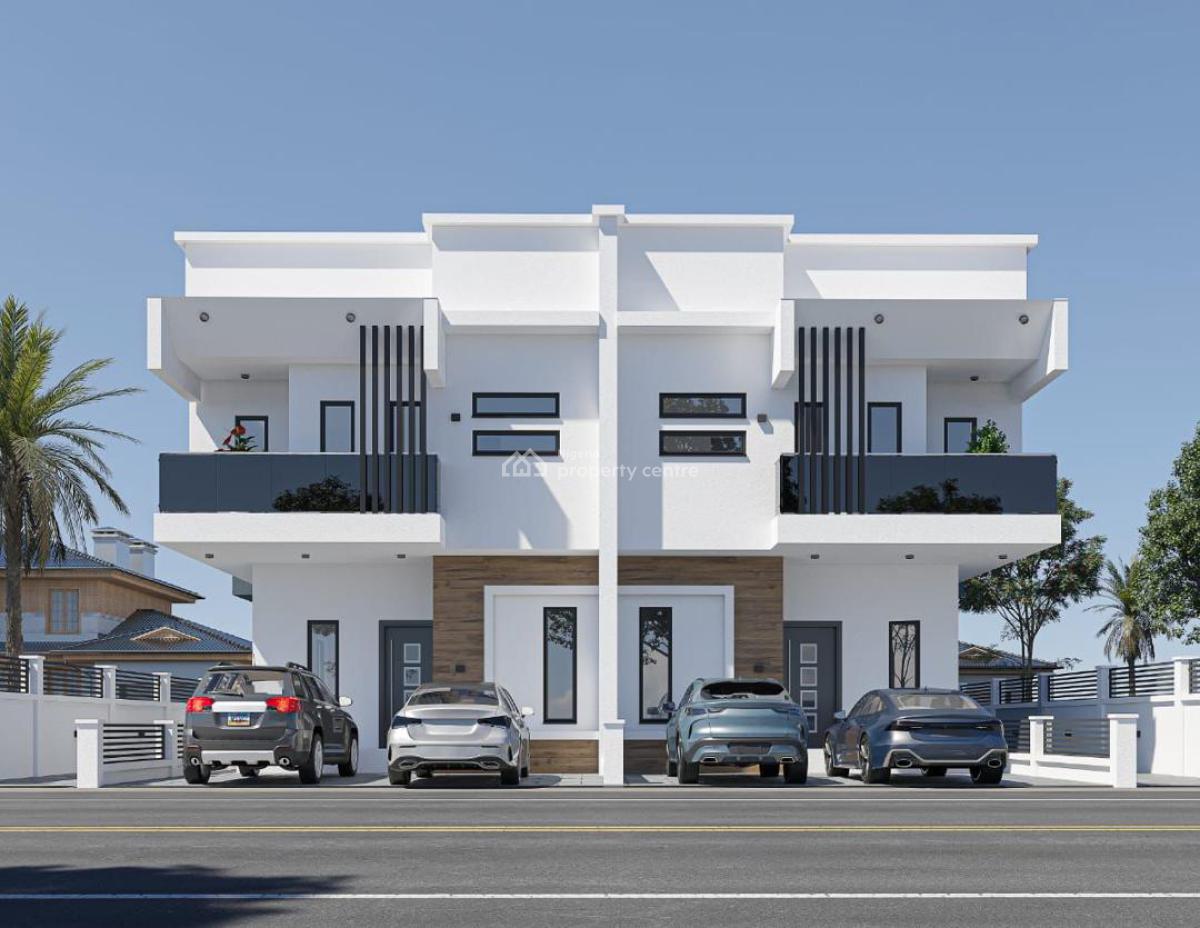 Offplan Project 4 Bedroom Semi Detached Duplex, Abraham Adesanya, Ajah, Lagos, Semi-detached Duplex for Sale