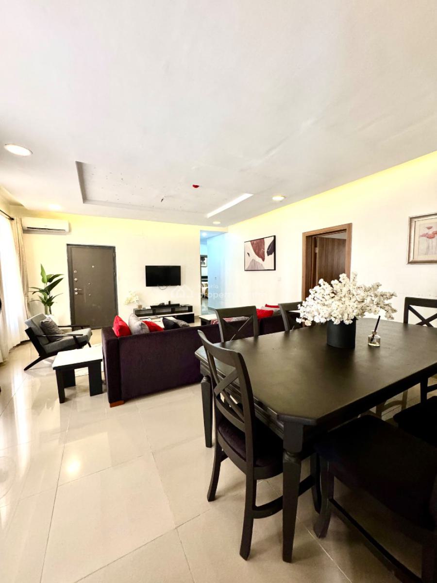 Fully Serviced 3 Bedroom Apartment with Four Air Conditioners, Orchid Road, Lekki, Lagos, Terraced Duplex for Rent