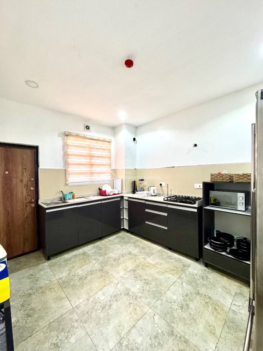 Fully Serviced 3 Bedroom Apartment with Four Air Conditioners, Orchid Road, Lekki, Lagos, Terraced Duplex for Rent