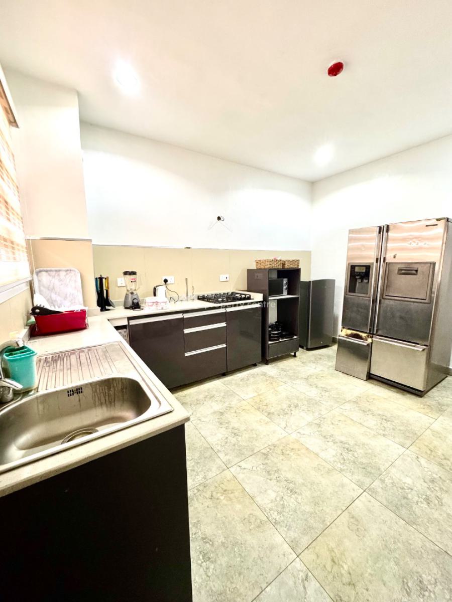 Fully Serviced 3 Bedroom Apartment with Four Air Conditioners, Orchid Road, Lekki, Lagos, Terraced Duplex for Rent