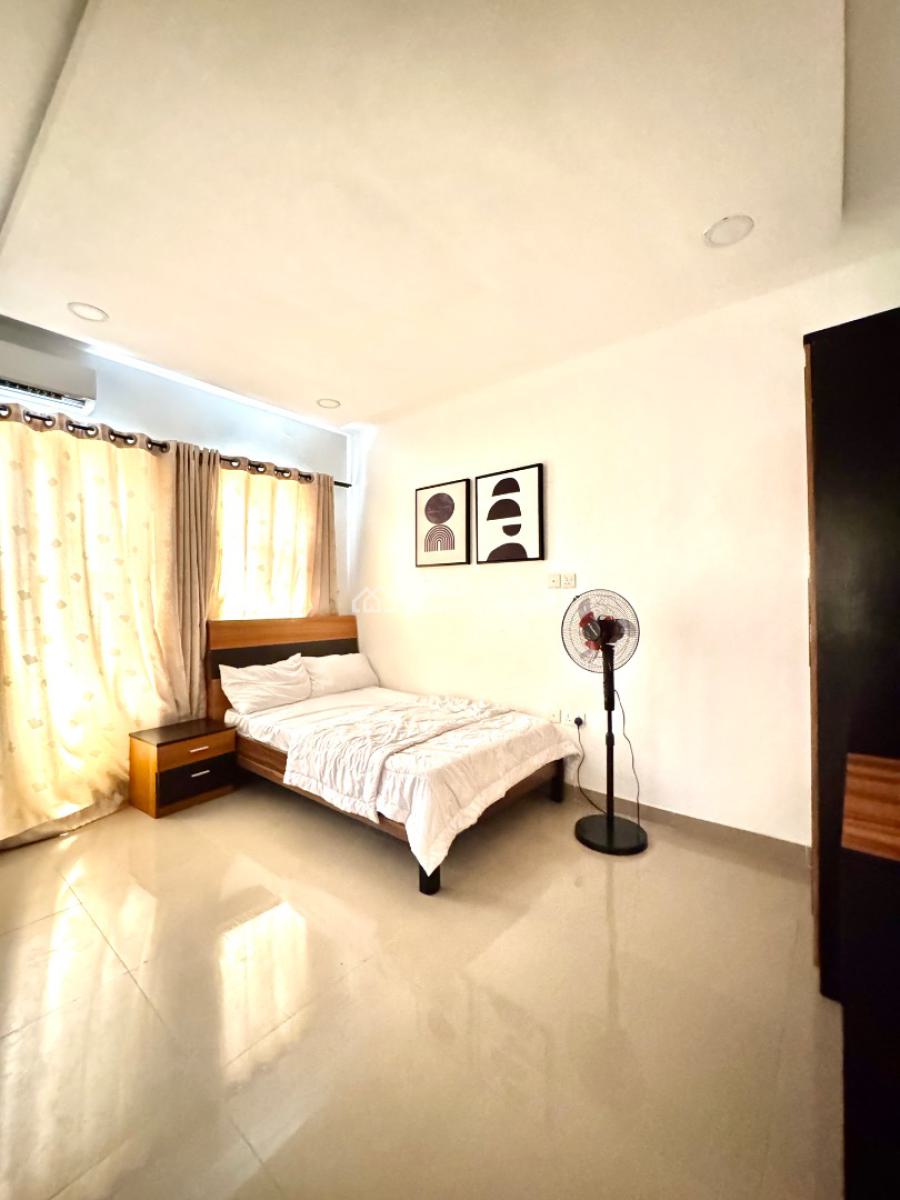 Fully Serviced 3 Bedroom Apartment with Four Air Conditioners, Orchid Road, Lekki, Lagos, Terraced Duplex for Rent