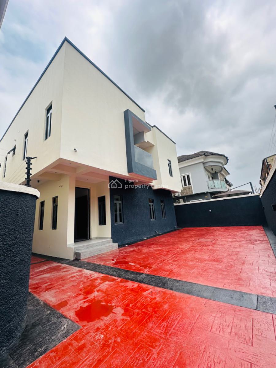 Spaciously Built 4 Bedroom Fully Detached Duplex with a Room Bq, Gra Phase 1, Magodo, Lagos, Detached Duplex for Sale